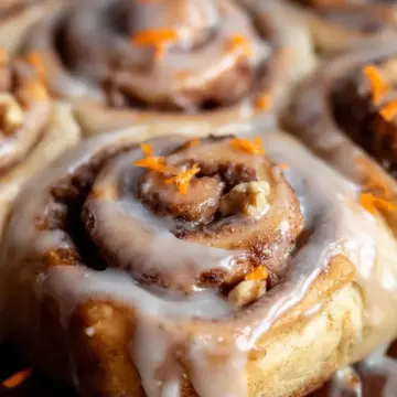 Gluten Free Carrot Cake Cinnamon Rolls