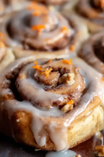 Gluten Free Carrot Cake Cinnamon Rolls