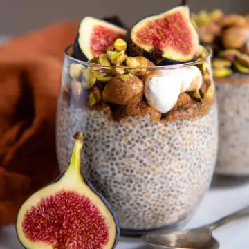 How To Make Fig & Cinnamon Chia Pudding