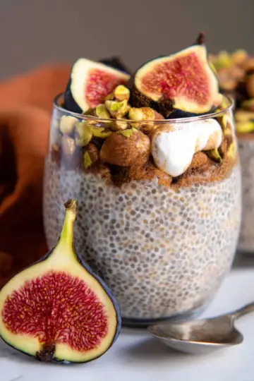 How To Make Fig & Cinnamon Chia Pudding