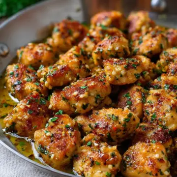 Garlic Butter Chicken Bites