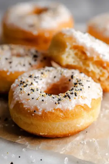 Baked Champagne Donuts