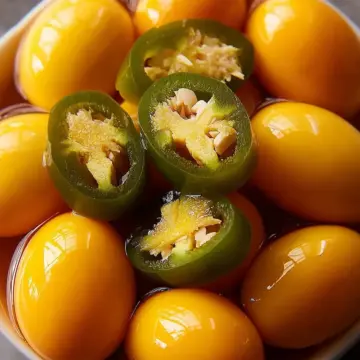 Cowboy Candy Pickled Eggs: Sweet Spicy Snack Bliss Recipe