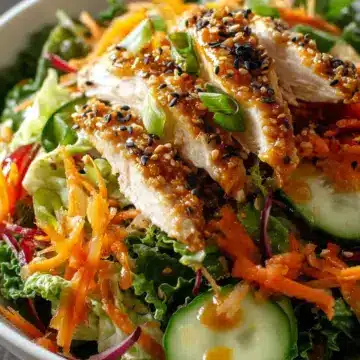 Zingy Asian Sesame Chicken Salad