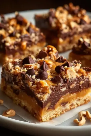 Magic Bars (Pretzel Peanut Butter) – 7 Sweet Perfections Recipe