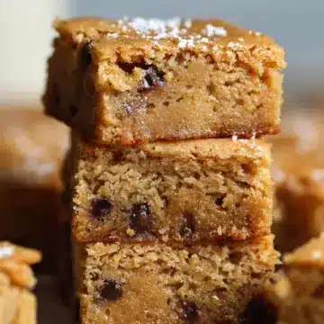 Best Sourdough Blondies Ever! (Easy Discard Recipe)