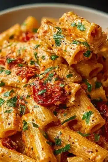 Creamy Tomato Garlic Pasta