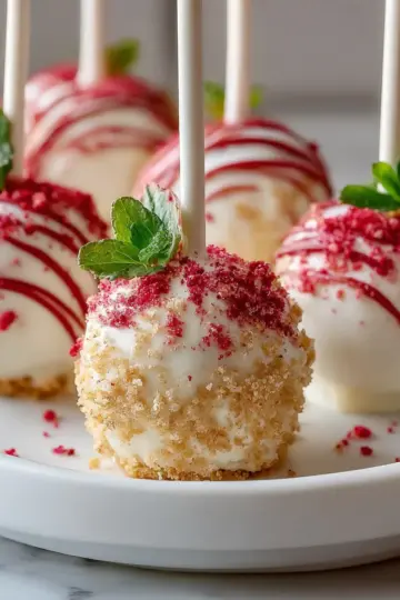 Delicious Strawberry Shortcake Cake Pops Recipe for Parties