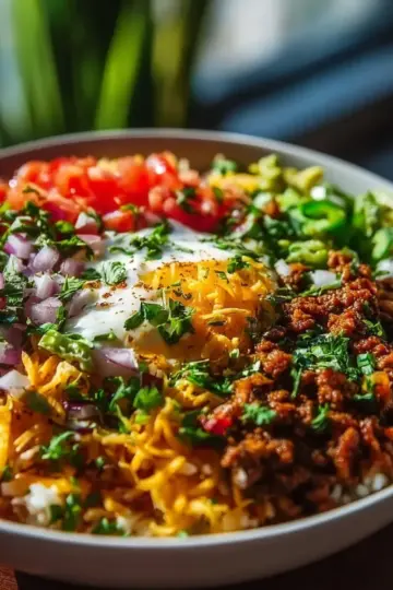 Taco Rice Bowl