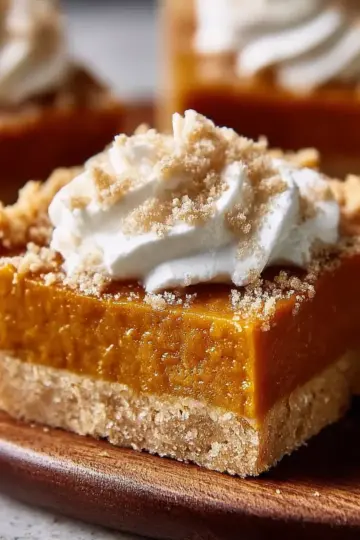 Pumpkin Pie Bars Recipe