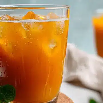Mango iced tea