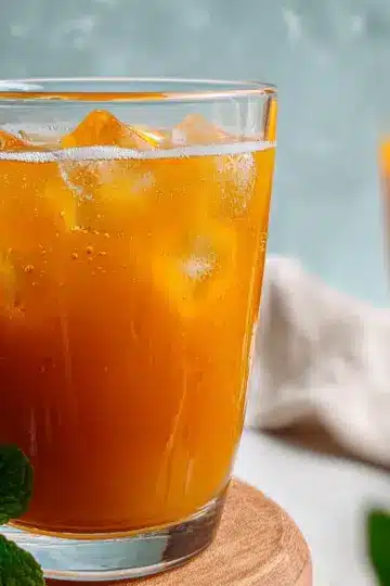 Mango iced tea