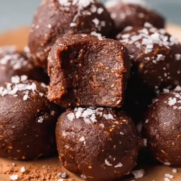 No Bake Brownie Bites