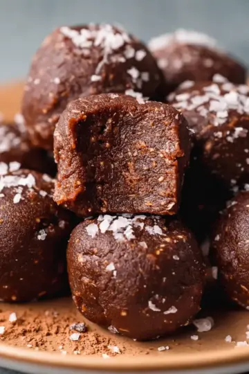 No Bake Brownie Bites