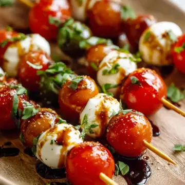 Delicious Mini Caprese Skewers Recipe for Perfect Appetizers