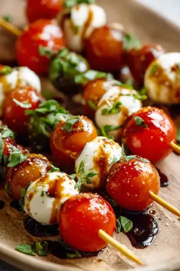 Delicious Mini Caprese Skewers Recipe for Perfect Appetizers