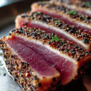 Simple Seared Tuna Steaks
