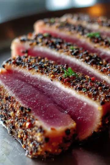 Simple Seared Tuna Steaks